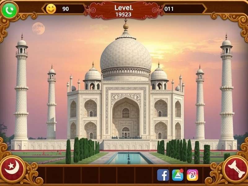 Taj Mahal Puzzle Wonder Architecture Details